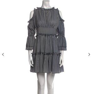 Maje Striped Mini Dress Size: XS